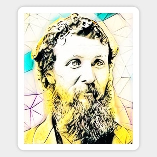 John Muir Portrait | John Muir artwork 2 Magnet